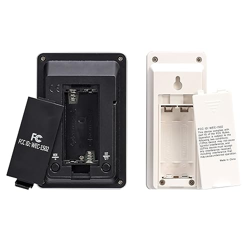 Miniatura 8 de Taylor Termómetro digital inalámbrico para interiores y exteriores (negro) y termómetro digital de nivel de comodidad e higrómetro (negro)