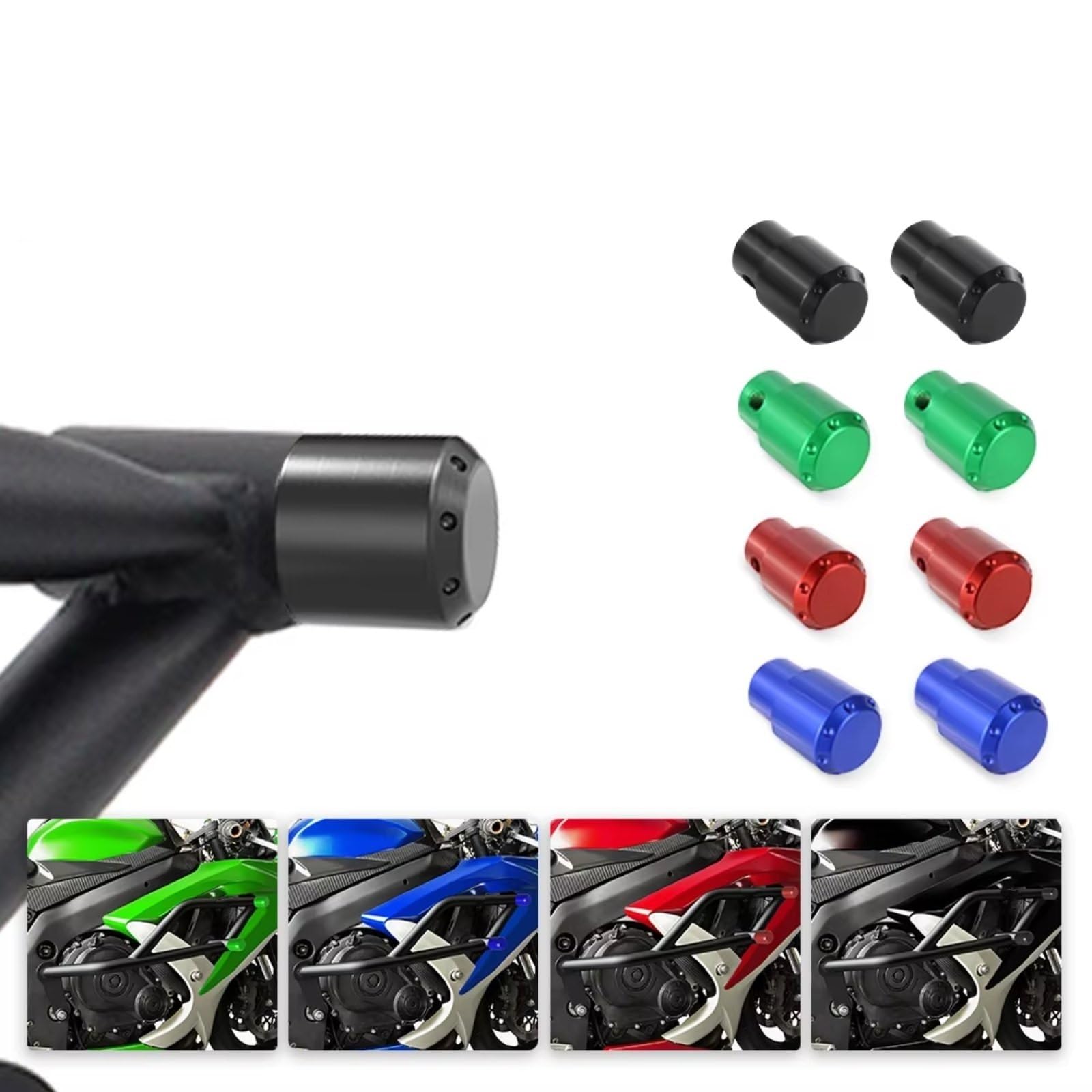 Paraurti Compatibile Con Suzuki Per Gsx-R750 2006-2010 Moto Prodezza Gabbia Motore Guard Highway Bar Paraurti Protezione Gara Ferroviaria