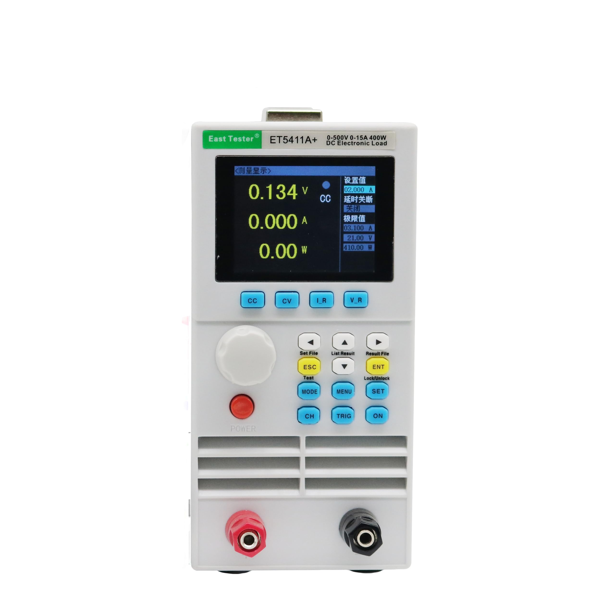 Photo 1 of ET5411A+ Electronic Load Tester Programmable USB DC Multi Testers 400W 500V 15A Adjustable Constant Current Voltage Resistance Power Detector