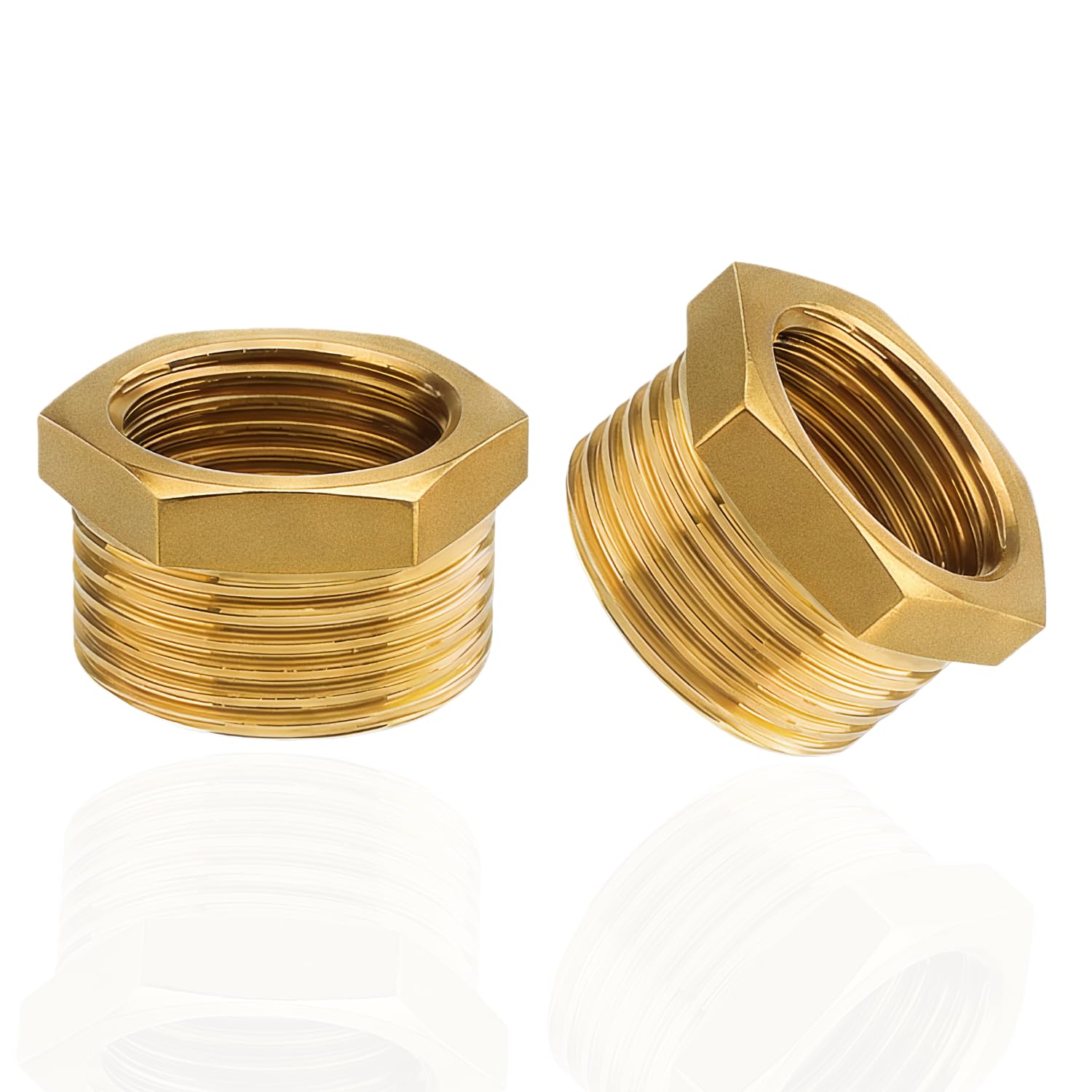 Valvola Dell'acqua In Ottone 3/4" Pollici Femmina X 3/4" Pollici BSP Maschio X2 Tee Da Giardino 87708677 - Foto 4