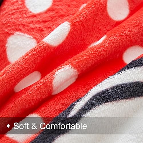 Miniatura 3 de Betty Boop Manta tamaño individual, impresión digital HD, suave para sofá, decoración de habitación de fiesta (60 x 80 pulgadas, beso de amor)