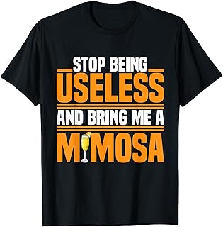 Mimosa Brunch Champagne Lover Breakfast Mimosa Girls Trip T-Shirt