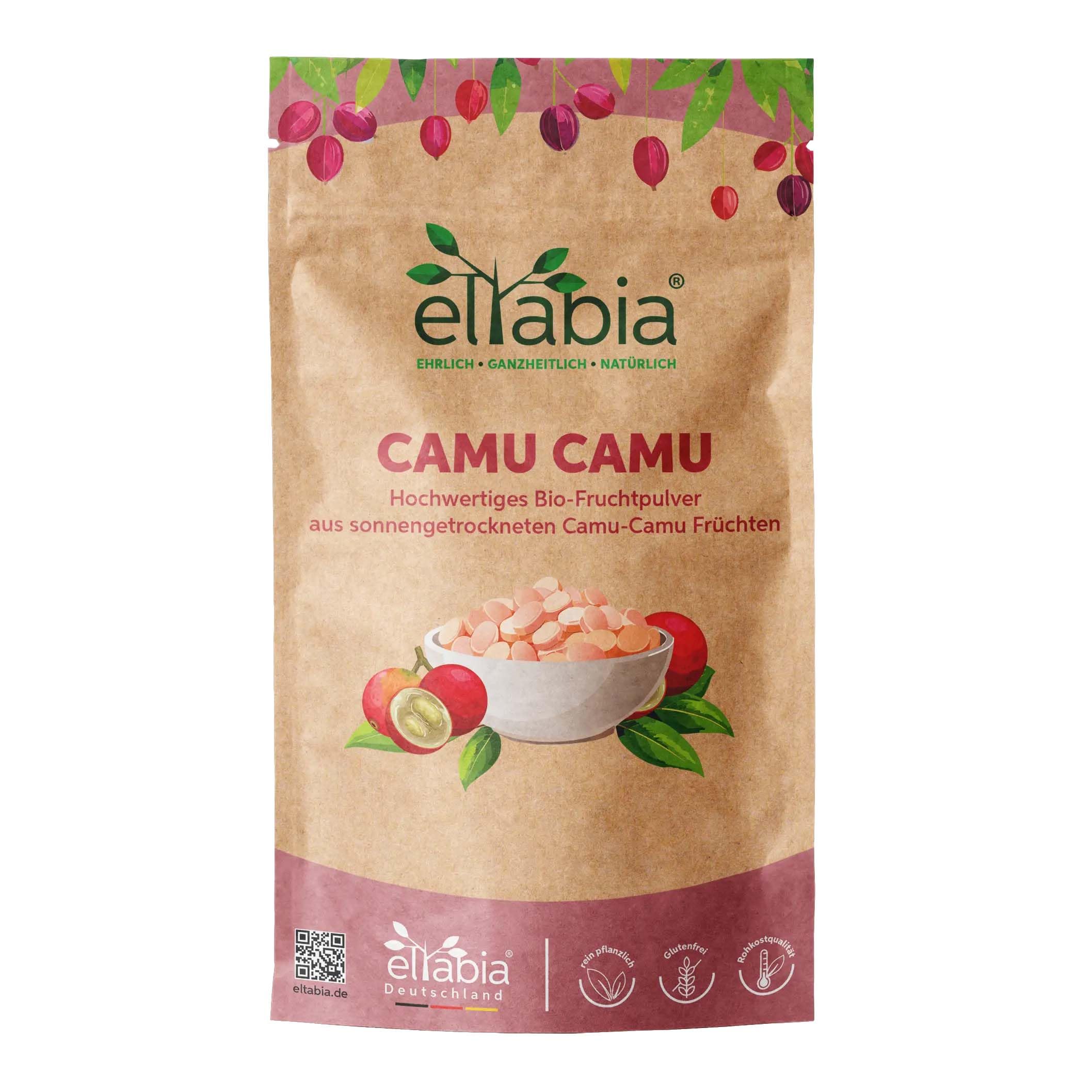 Camu Camu Tabletten 4000 Presslinge | Hochdosiert 4000mg Tagesdosis | 250mg Tabs natürliches Vitamin C in Rohkost-Qualität