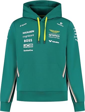 Aston Martin F1 2025 Men's Drivers Hoody Green