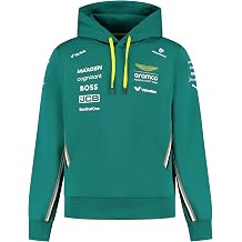 Aston Martin F1 2025 Mens Drivers Hoodie Green - Size L