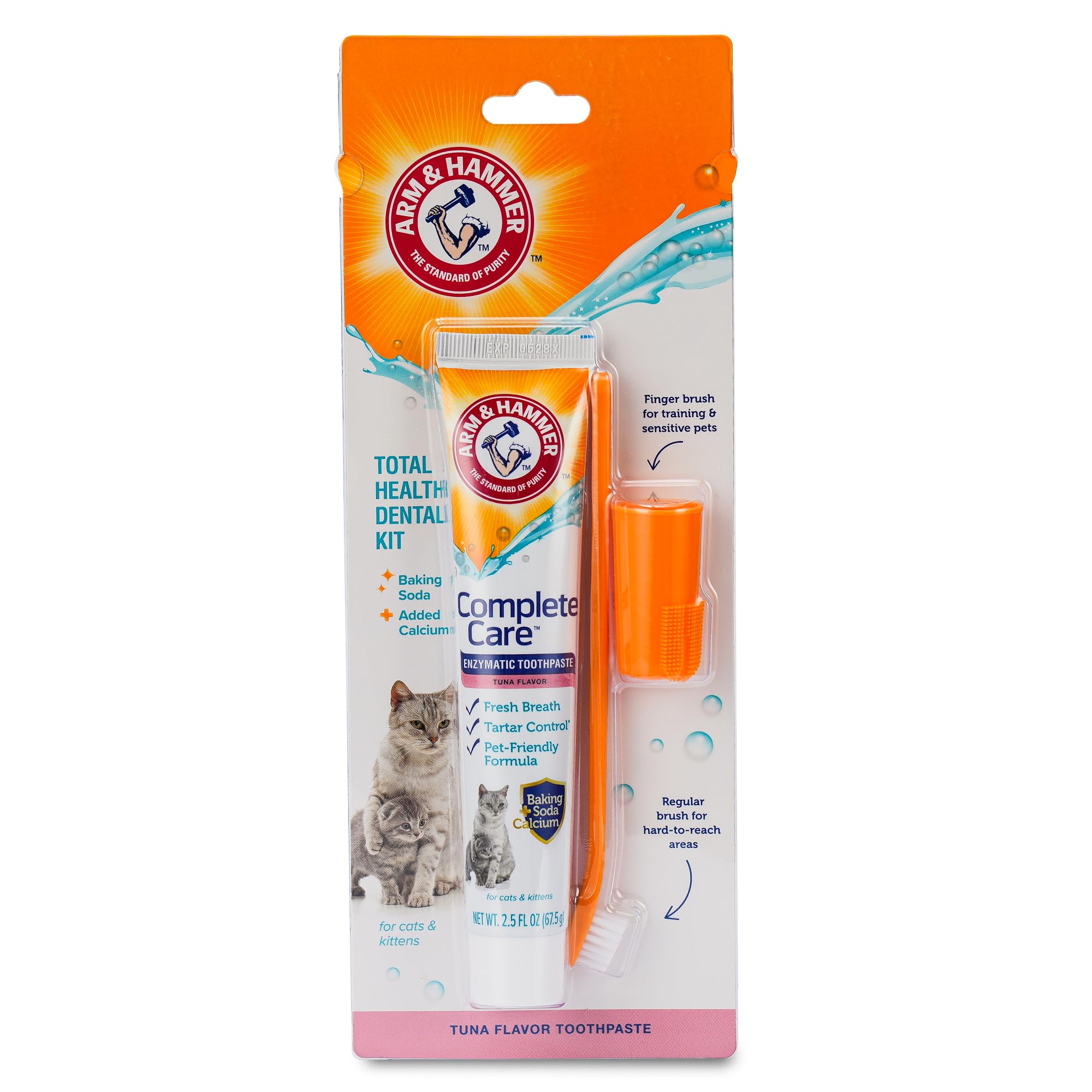Arm & Hammer for Pets Complete Care Cat & Kitten Dental Kit