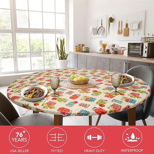 Miniatura 2 de Fundas para mesas ajustables de vinilo con bordes elásticos