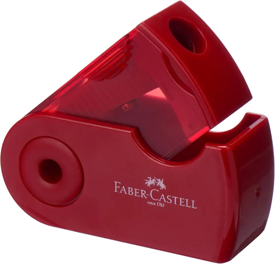 Faber-Castell Single Hole Sleeve Sharpener with Barrel Basic Class