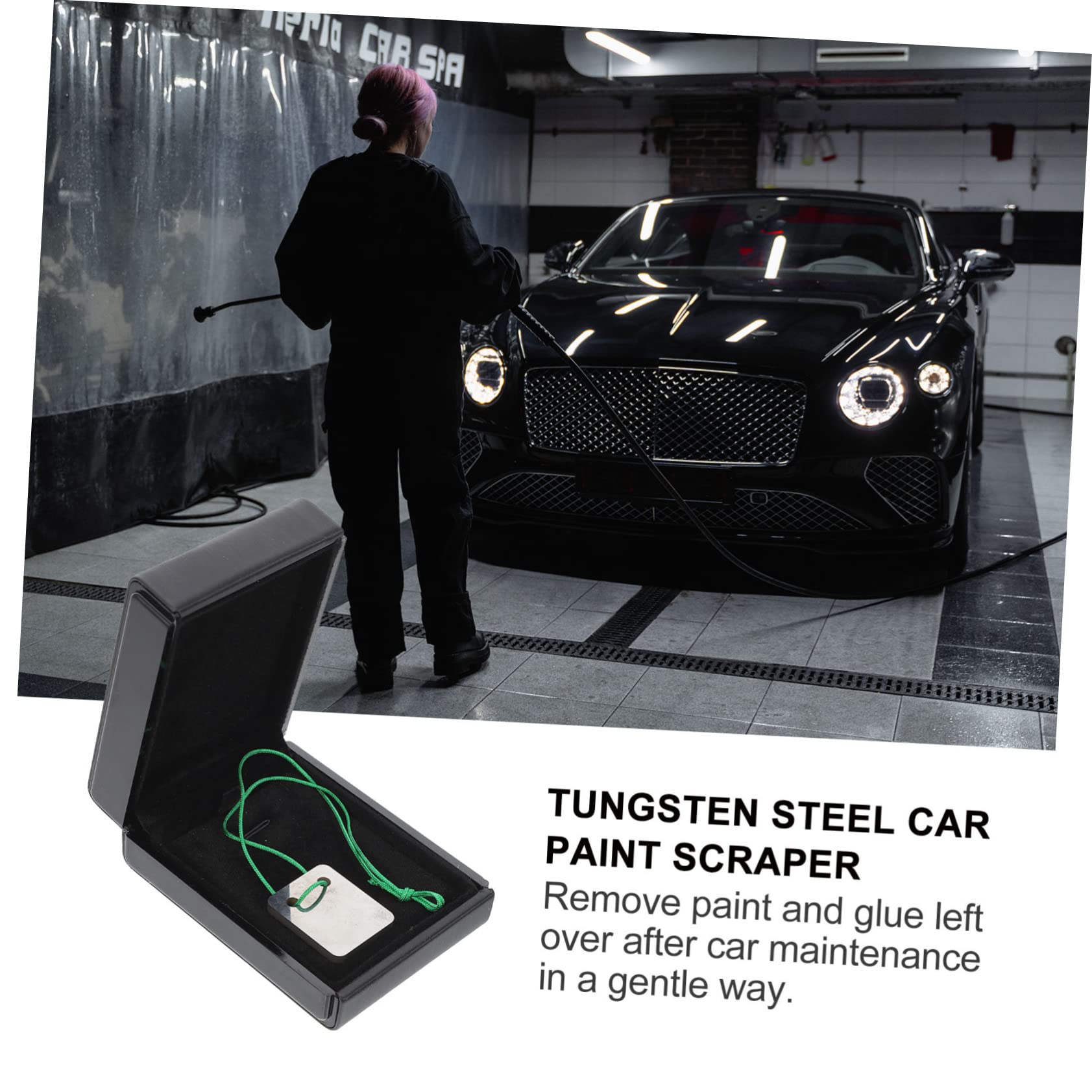 MAGICLULU Raspador Portátil de Pintura para Automóviles de Acero de Tungsteno Duradero para Eliminar Pintura y Pegamento en Mantenimiento de Coches Varios estilos