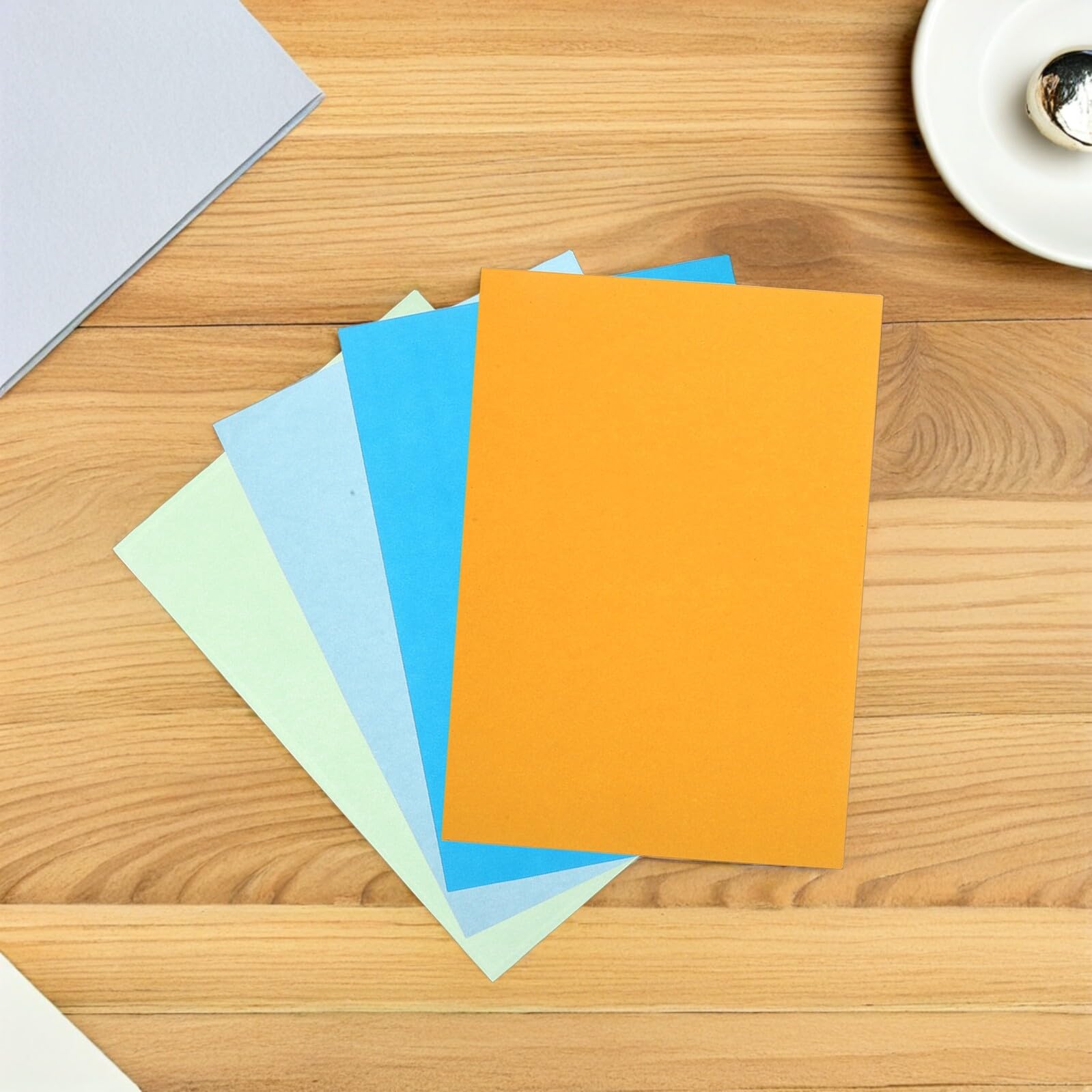 Papier à Dessin Coloré A4 300 Pièces, Papier 65g en 3 Paquets