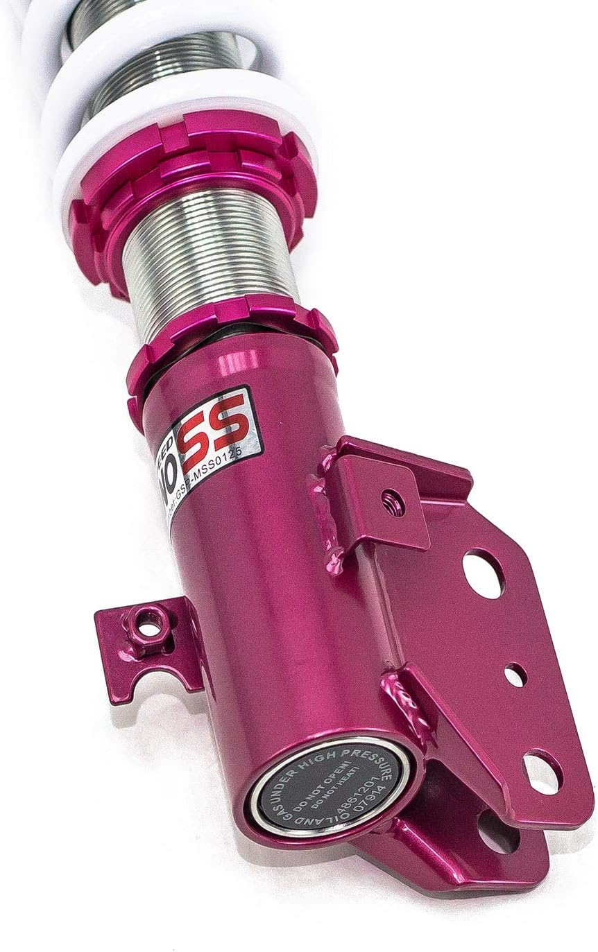 Godspeed MSS0125-B compatible with Subaru Impreza (GE/GH) 2008-11 MonoSS Coilovers Suspension Lowering Kit