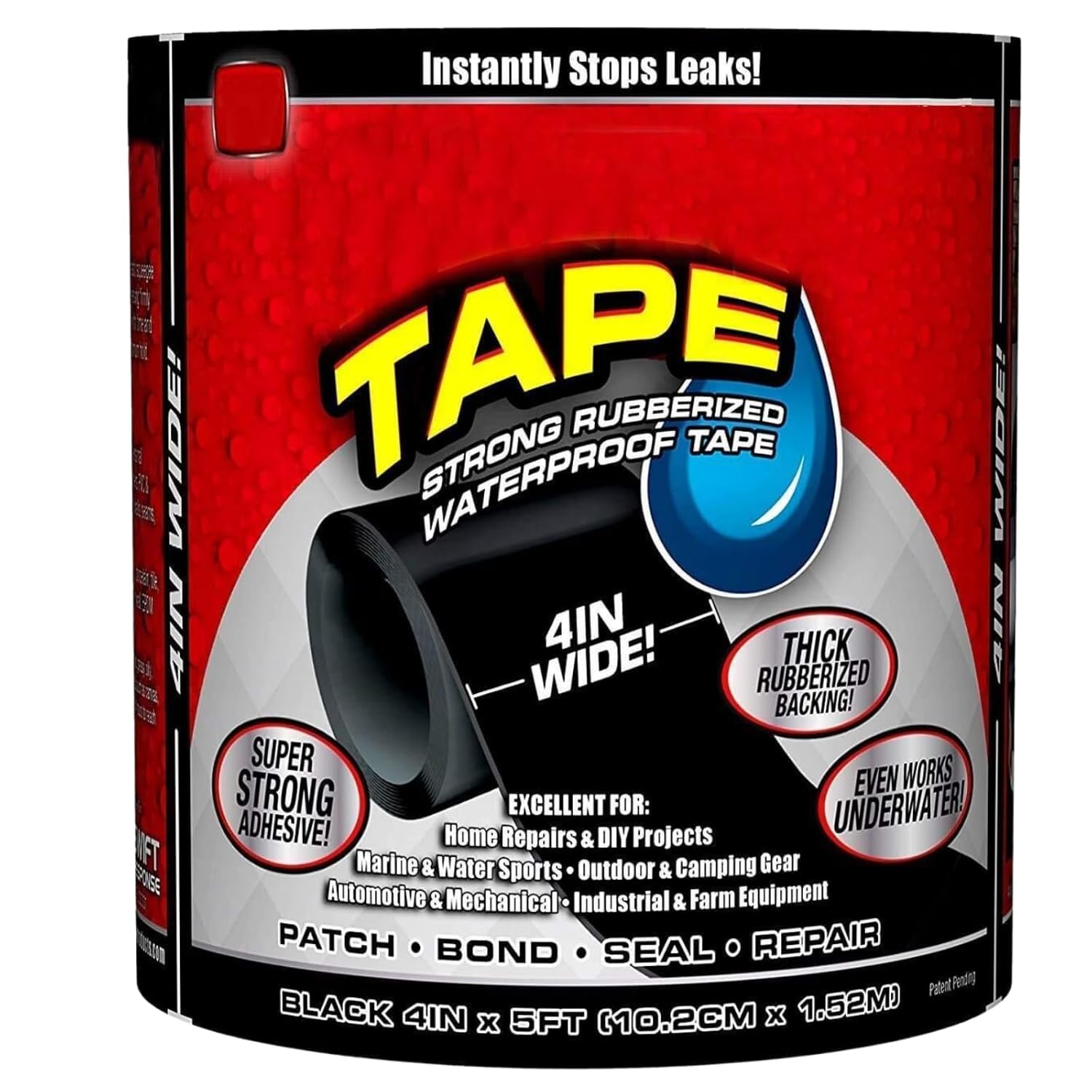 SPACE Waterproof Flex Tape,Seal Repair Tape, Super Strong Adhesive ...