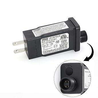 PremierAdapter 12V 12W Power Supply, Transformer for CZJUTAI JT-EL/FC- 120V1000-C 12V12W /9W /7.2W /6W /4.5W /1.35W -IP44 Christmas Lighting,Multi Function Control Box [Z3T2]