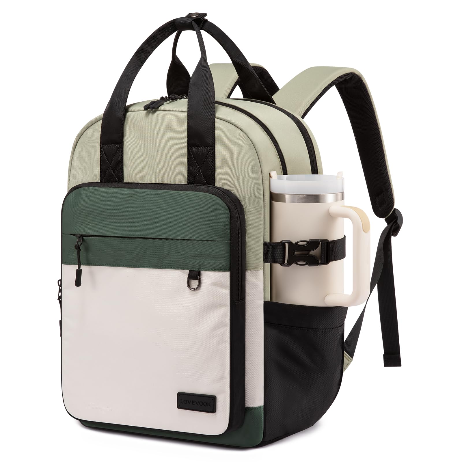 LOVEVOOK Laptop Backpack for Women 15 6 Inch Computer Backpack Purse Casual Daypack Carry-On Personal Item Travel Bag