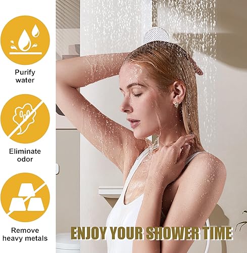 Miniatura 6 de Cartucho de repuesto Filtro de ducha para filtro de cabezal de ducha Jolie (3 piezas)