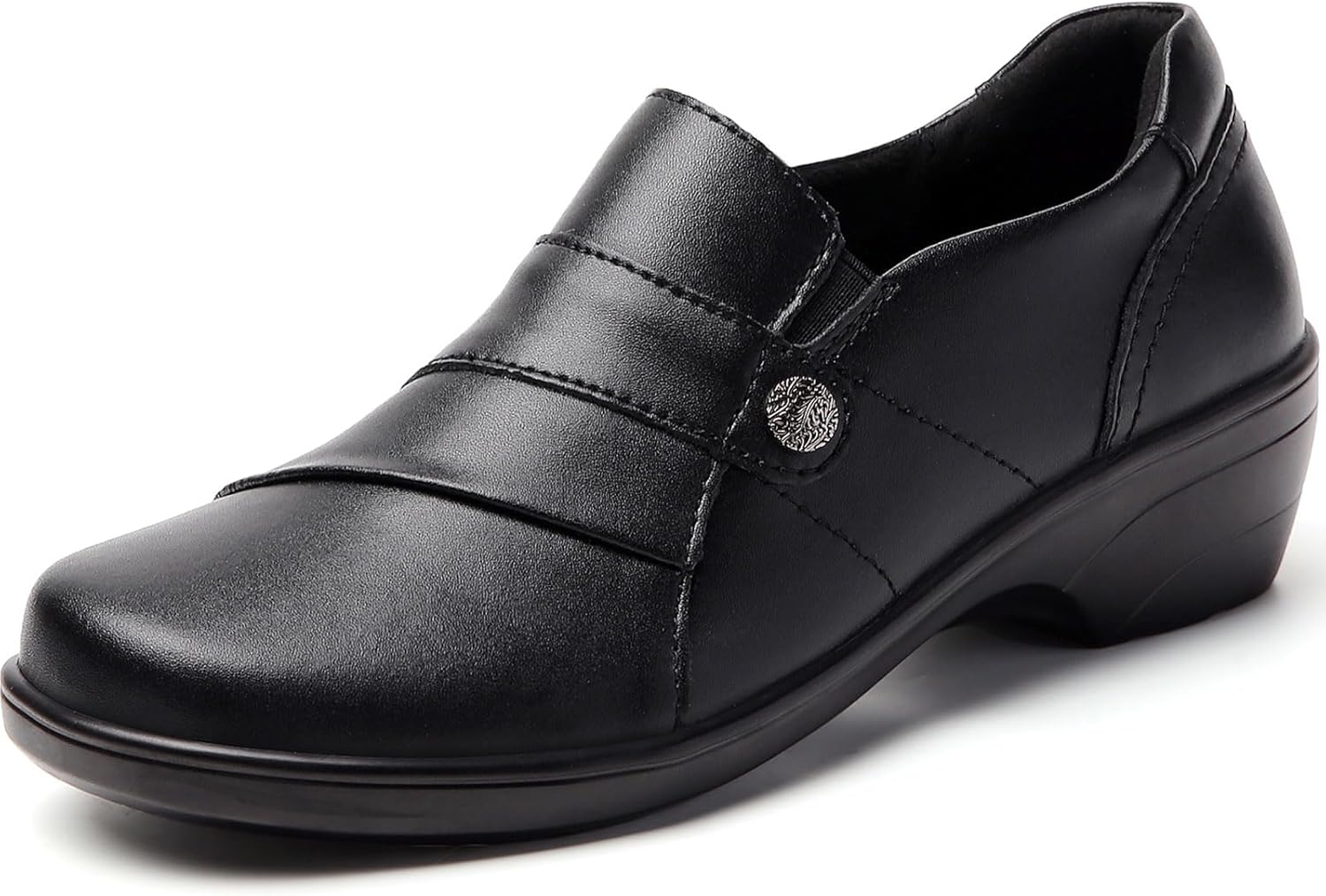 QAE Loafers for Women Orthopedic Shoes Comfortable Slip On Loafers Women's Dress Work Business Casual Shoes