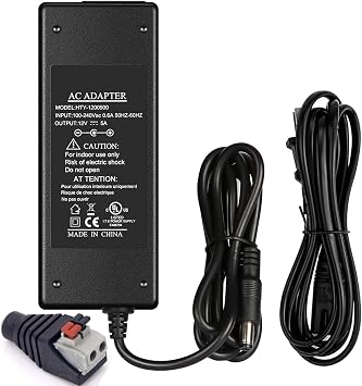 EAGWELL 12V Power Supply 110V to 12V Converter 60W 5A