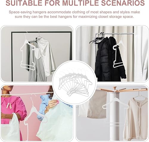 Miniatura 4 de Perchas para pantalones, perchas de plástico para niños, perchas de plástico para ropa de guardería, perchas para ropa de bebé, perchas de plástico,