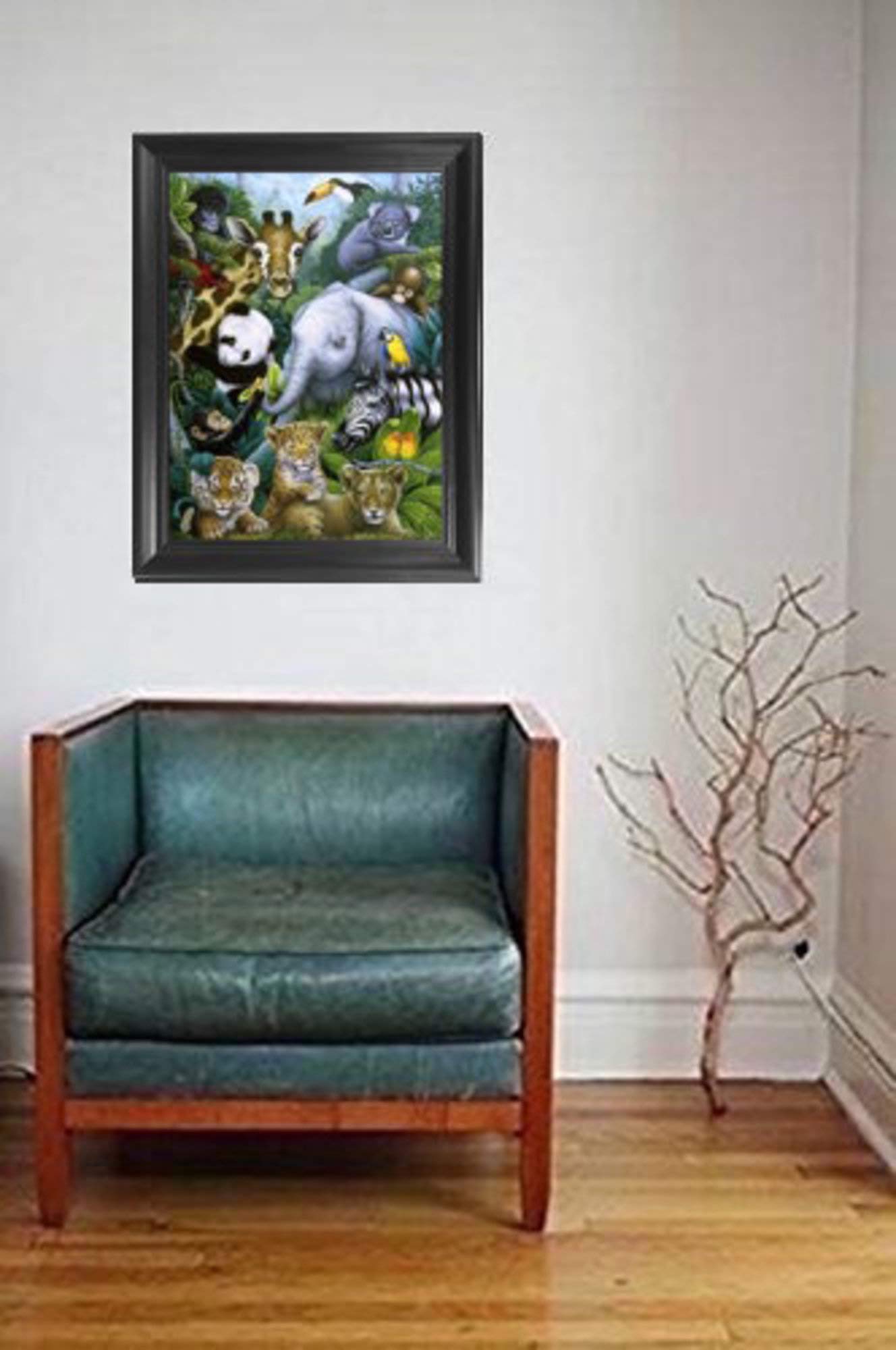 Amazon.com: Baby Animal 3D Poster Wall Art Decor Print | 12x16