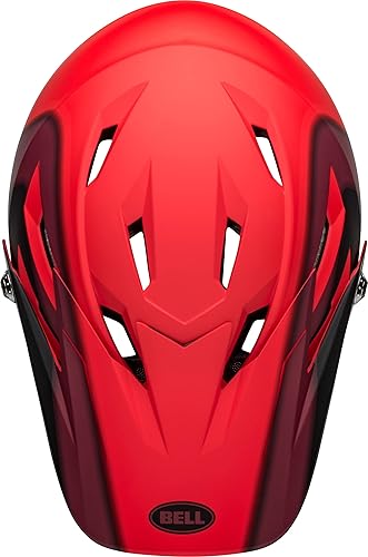 Miniatura 37 de Bell Sanction - Casco integral para bicicleta (adulto) Mate negro,Azul mate/Hi-Viz,Carmesí mate/pizarra/gris,Nitro Circus Gloss Plata/Azul/Rojo