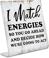 TRCENDE Funny Stainless Steel Desk Sign for Office - Sarcastic Work Humor Cubicle Decor, 4x4 Inch Gift for Coworkers Managers Sisters