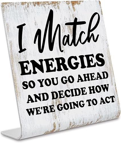 Divertidos letreros de escritorio para mujer, decoración divertida de oficina para mujer, estante de oficina, decoración de escritorio para cowoker