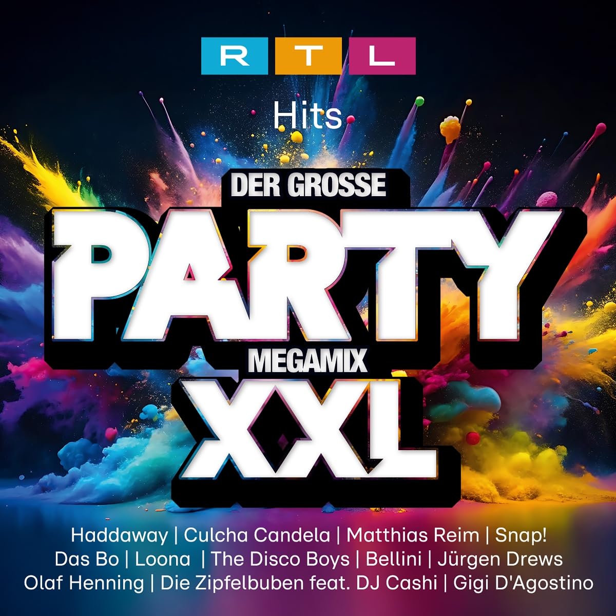 Rtl Hits-der Grosse Party Megamix Xxl
