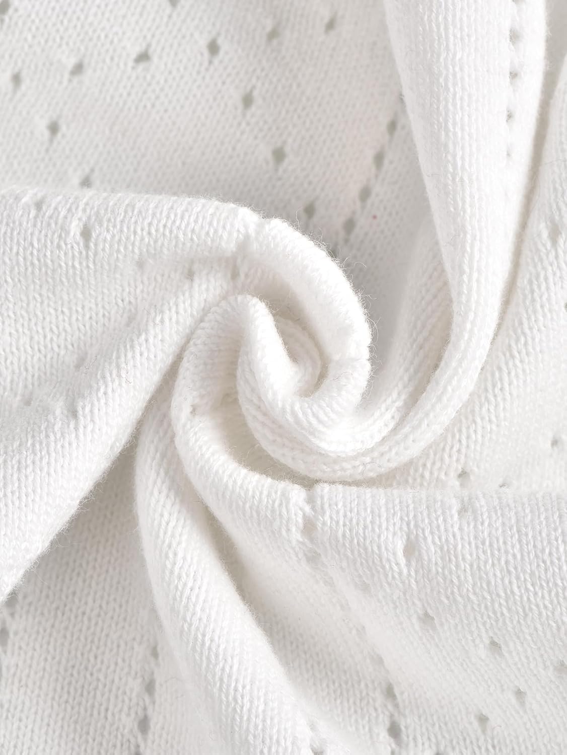 Girls' Long Sleeve Button Closure Knitted Bolero Cardigan Kids Shrug Sweaters Cropped Jacket Cover Up Tops - Image 6