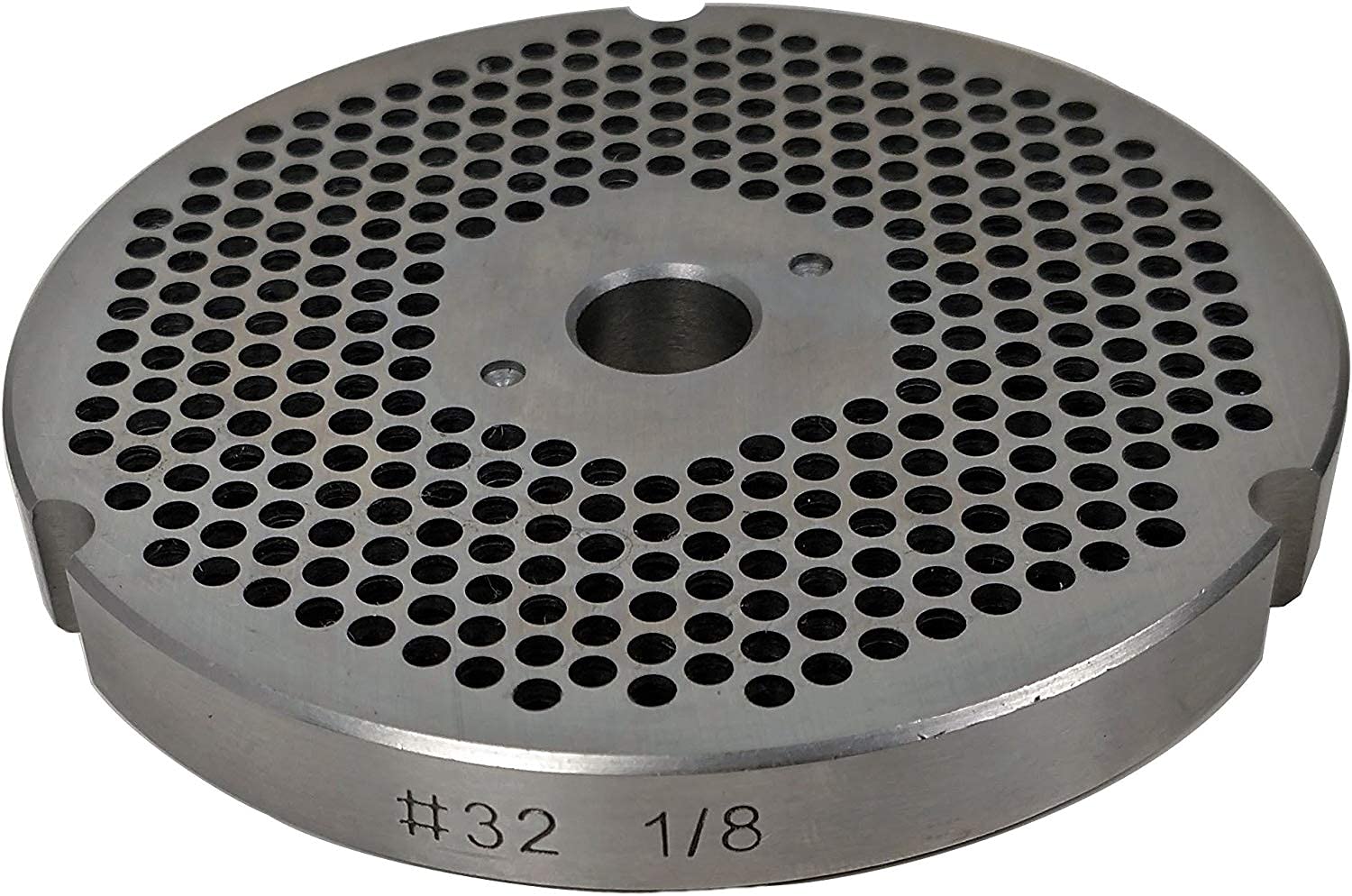 #32 1/8" Placa picadora de carne reversible - Cozzini Cutlery Imports (#32-1/8 plato)
