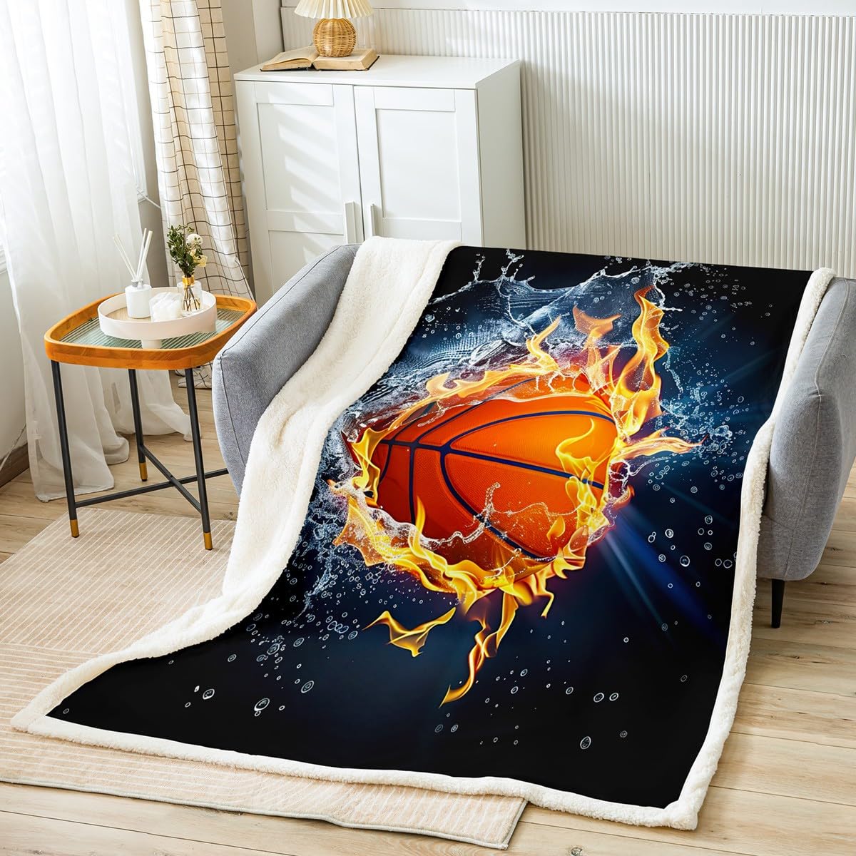 Imperial Home Manta De Forro Polar Suave De 50 X 60 Pulgadas Para Sofá, Cama, Cualquier