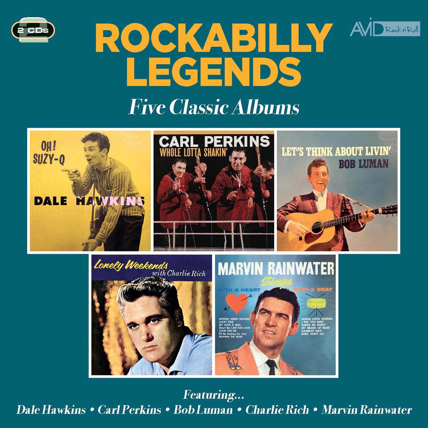 Rockabilly Legends - Five Classic Albums