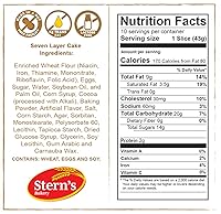 Vista 2 de Pastel de siete capas Petit Four Cakes Dobosh Torte Deliciosos pasteles de 7 capas Kosher Sin lácteos y nueces 16 onzas por pastel