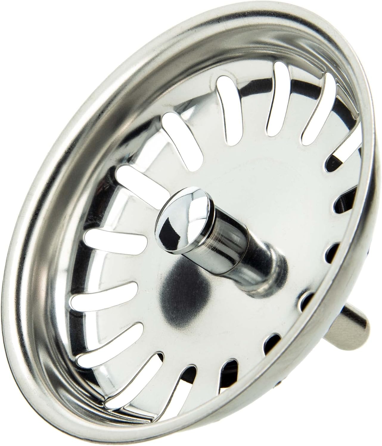 Tecuro Siebkörbchen 81mm Für Spüle - Edelstahl Mit Höhenverstellung