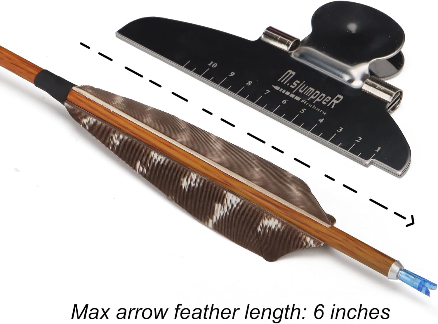 Fletching Jig Adjustable Fletches Tool with Straight Clamp for DIY Arrows Shafts