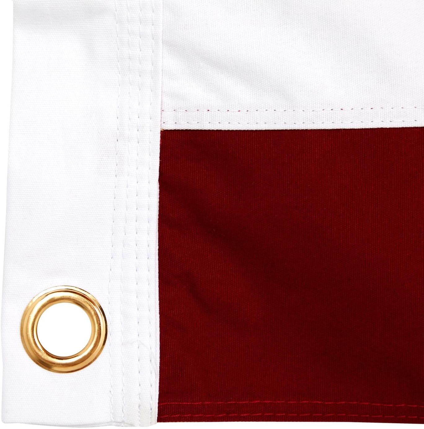 BLUE PANDA American Flag Burial & Casket Flag Tribute - 5 x 9.5 ft Cotton - Embroidered Stars & Sewn Stripes - House, Funeral & Outdoor Display Case Ready - Image 7