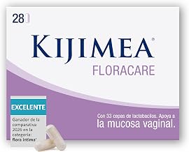 Kijimea FloraCare: Inspired by the natural vaginal microbiome. With 33 lactic bacteria selected for the vaginal flora in an especially high dosage + vit B2, B3, B7 and zinc - 28 capsules
