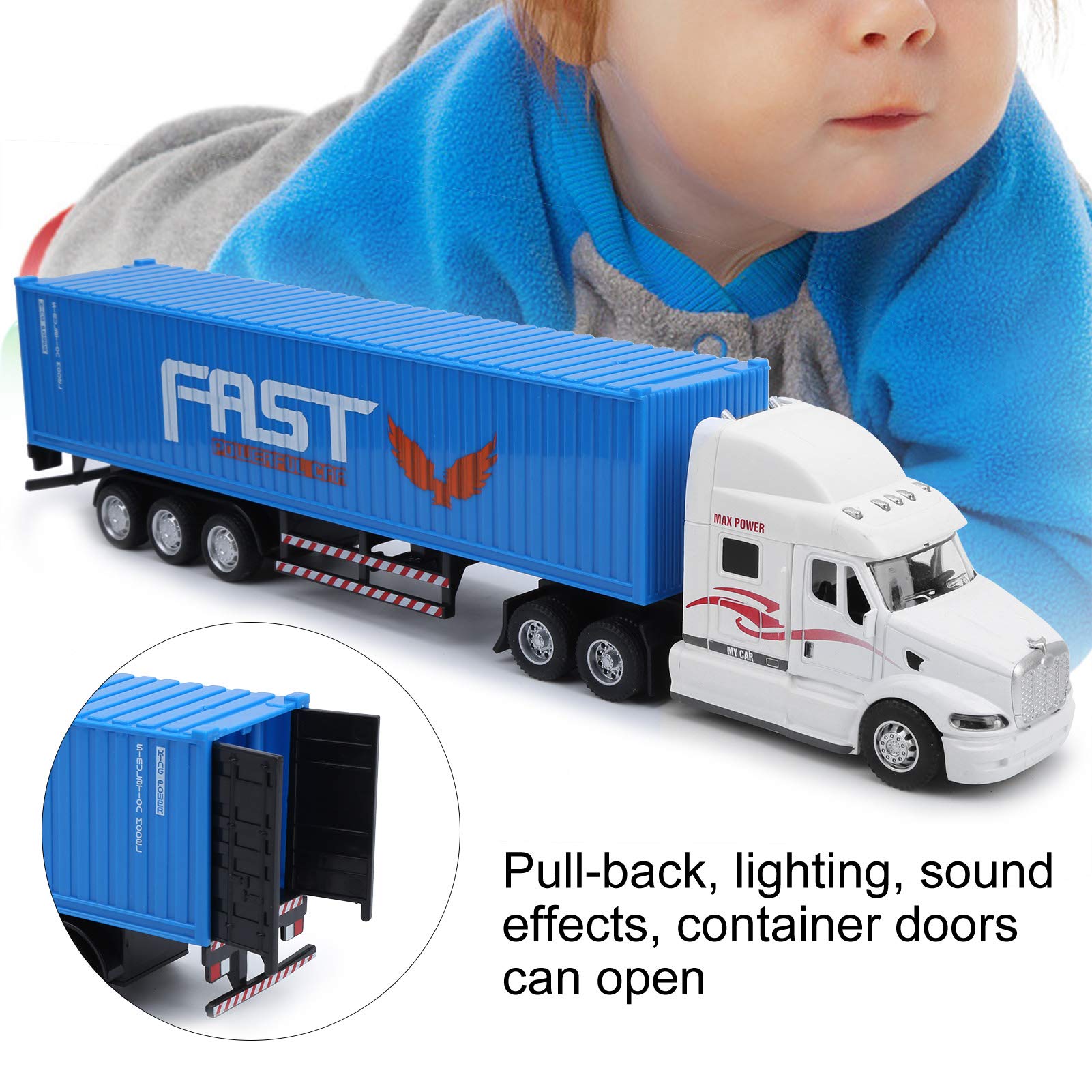 Jada Toys 1:48 Camión Contenedor Modelo De Vehículo De Juguete