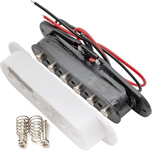 Miniatura 10 de Wilkinson - Pastilla central de cerámica de alto rendimiento para guitarra eléctrica estilo Strat, color negro