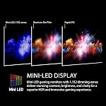 Moniteur de jeu MSI MPG 274URDFW E16M 27 po 3840 x 2160 (UHD), 160Hz, AMD Adaptive Sync, Prêt HDR, HDMI, Port VGA, Montable VESA, Inclinaison, Bord mince sur 4 côtés, 0,5ms, Blanc