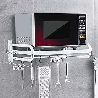 Amazon.es: soporte microondas pared - Estantes y soportes para ollas y