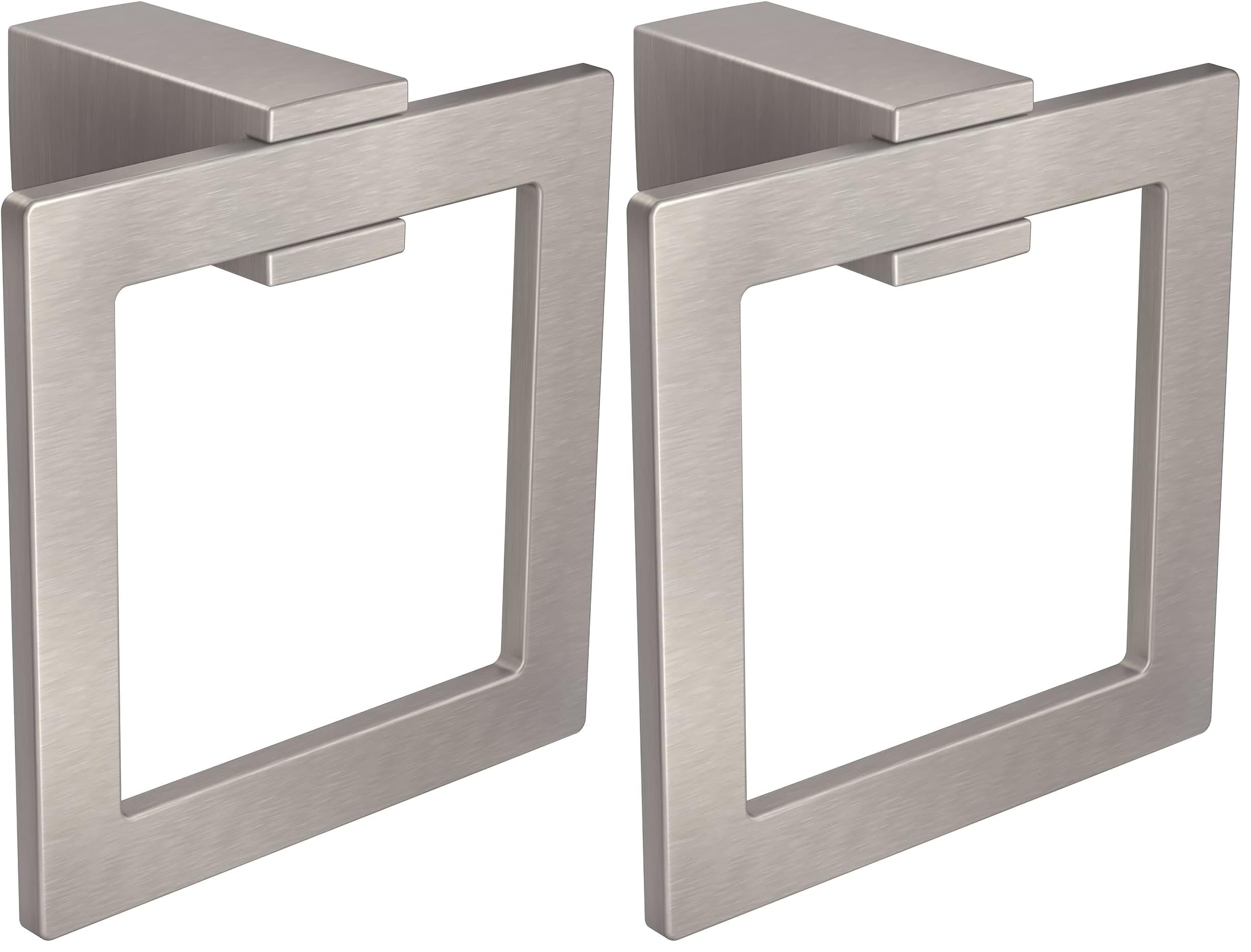 Moen Kyvos Brushed Nickel Towel Ring - Modern Style -6