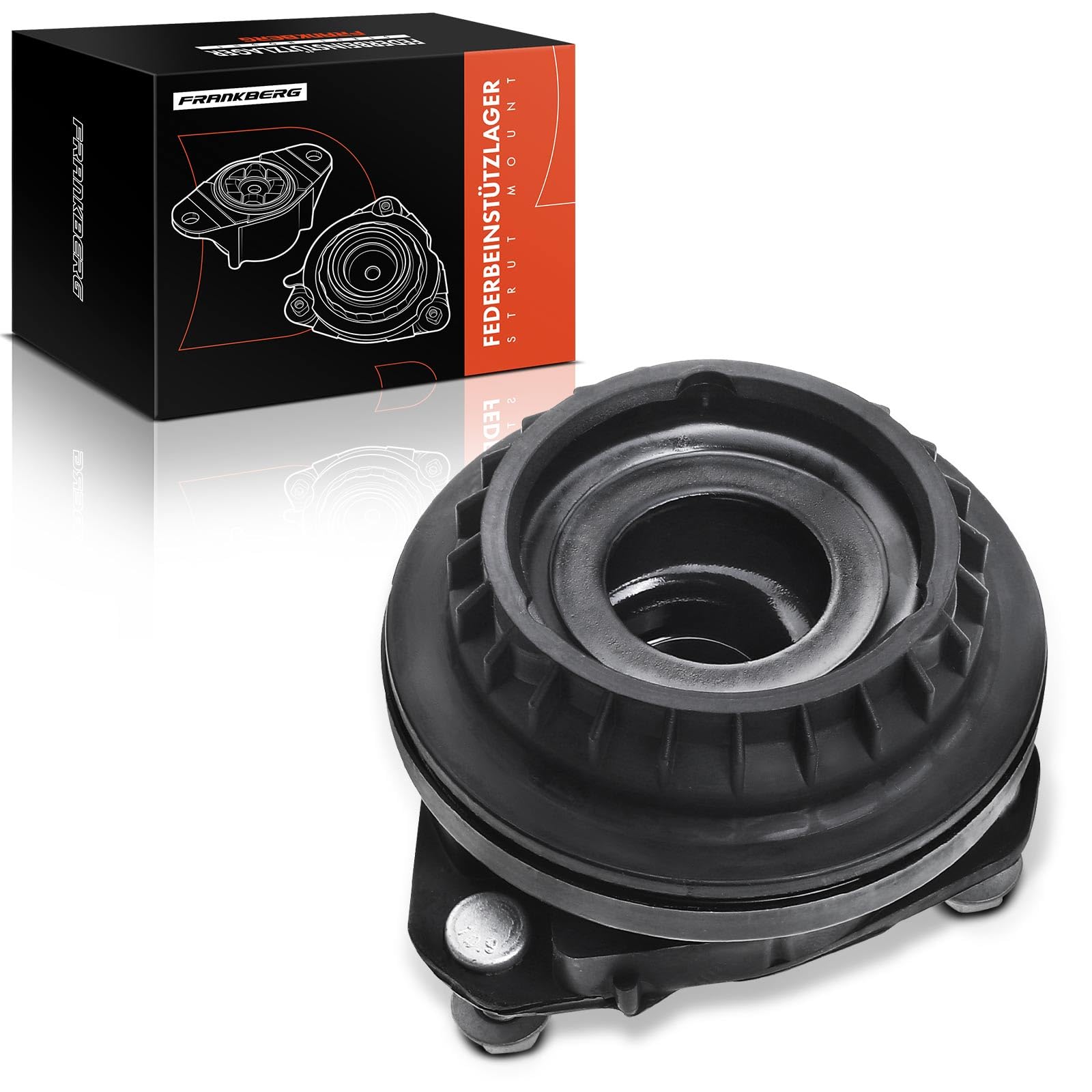 Frankberg Cojinete de soporte del eje delantero izquierdo y derecho compatible con Tourneo Connect 1.8L 2002-2013 Transit Connect P65 P70 P80 1.8L 2002-2013 Replace# 98AG3K155AF