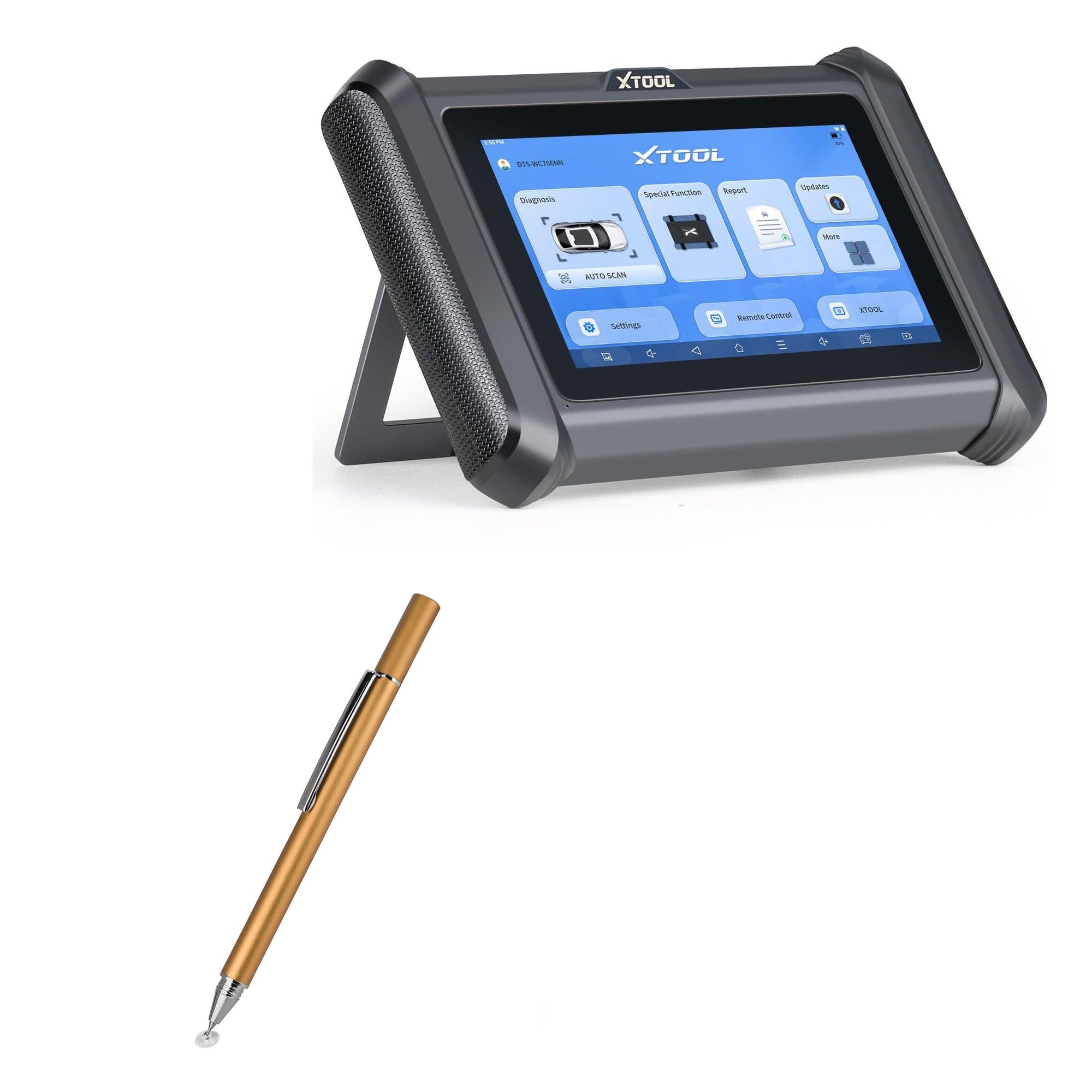 BoxWave Stylus Pen Compatible with XTool D7S (7 in) - FineTouch Capacitive Stylus, Super Precise Stylus Pen - Champagne Gold