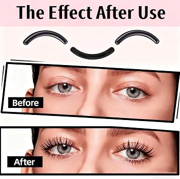 100Pack Compatible with Shu uemura Eyelash Curler Refills,Silicone Rubber Eye Lash Curlers Refill Compatible with Shuemura Eyelash Curler Refill Pads,Black.