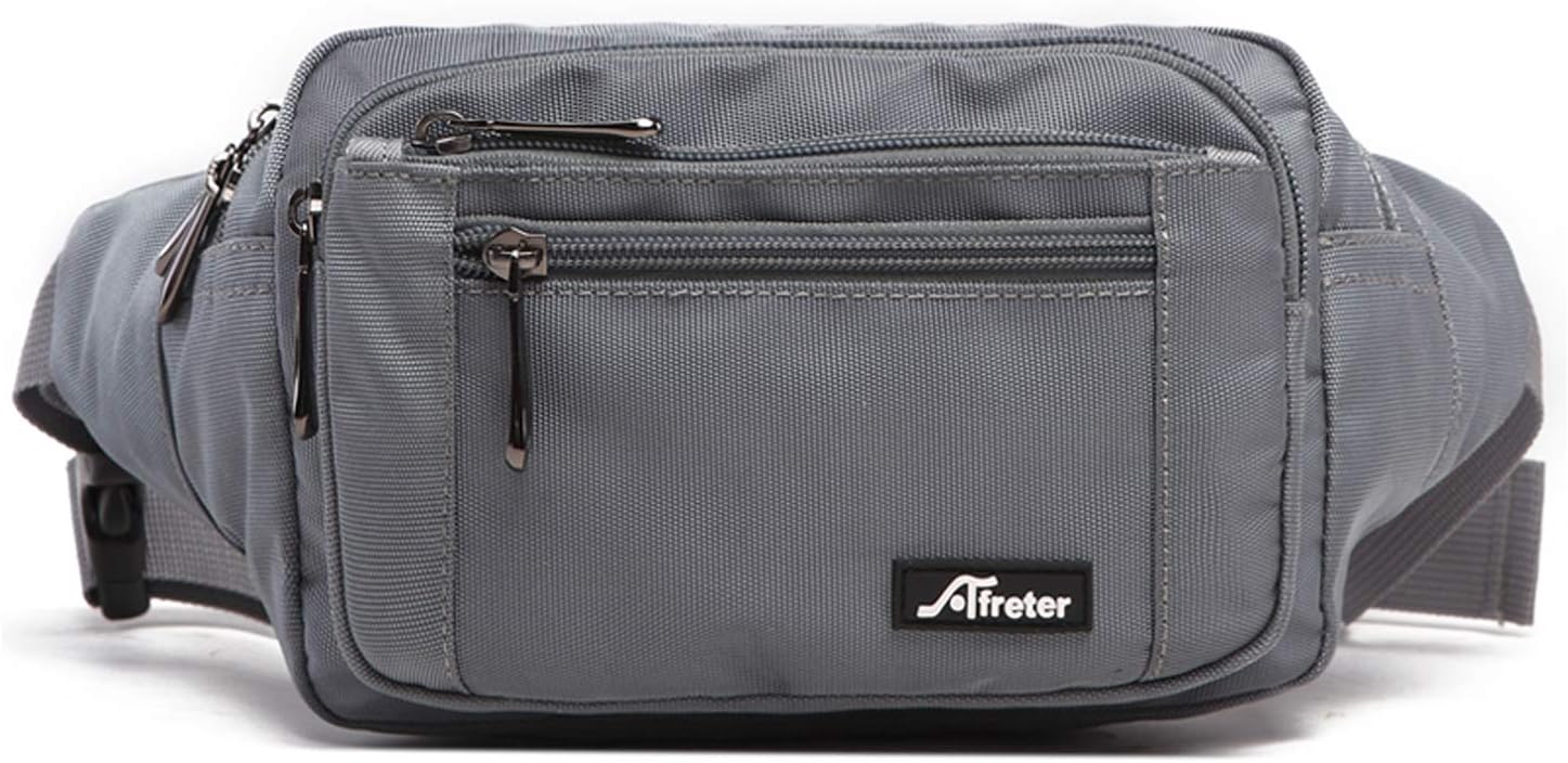 Fanny Pack for Men&Women Waterproof Waist Pack Bag Hip Bum Bag with Rain Cover Adjustable Strap for Sports Outdoors Workout Running Traveling Hiking Cycling Dog Walking Casual Fishing