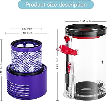 Amazon.com - QINAN Upgraded Canister Replacement Parts Compatible