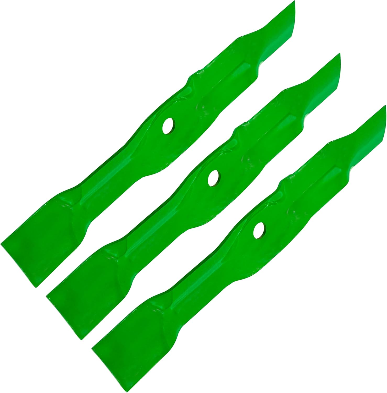 Caltric M177791 54" Deck Mulching Blade Compatible with John Deere X380 X384 Z325E Z330M Z330R Z375R Z515E Z525E X390 X394 X570 X580 X584 X590 Z530M Z535M Z540M Ztrak