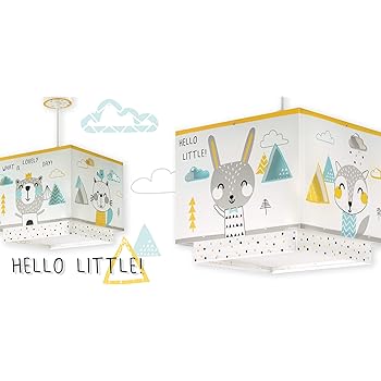 Led Kinderlampe Tiere Hase Bar Fuchs Waht A Lovely Day 73242 Weiss 1070lm Jungen Madchen Kinderzimmerlampe Deckenlampe Amazon De Baby