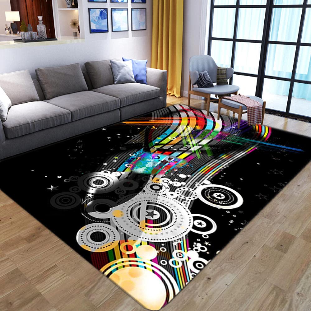 3D dywan do salonu fajny kolor graffiti antypoślizgowe maty podłogowe dzieci maty dla raczkowania korytarz maty maty nocne maty do dekoracji wnętrz