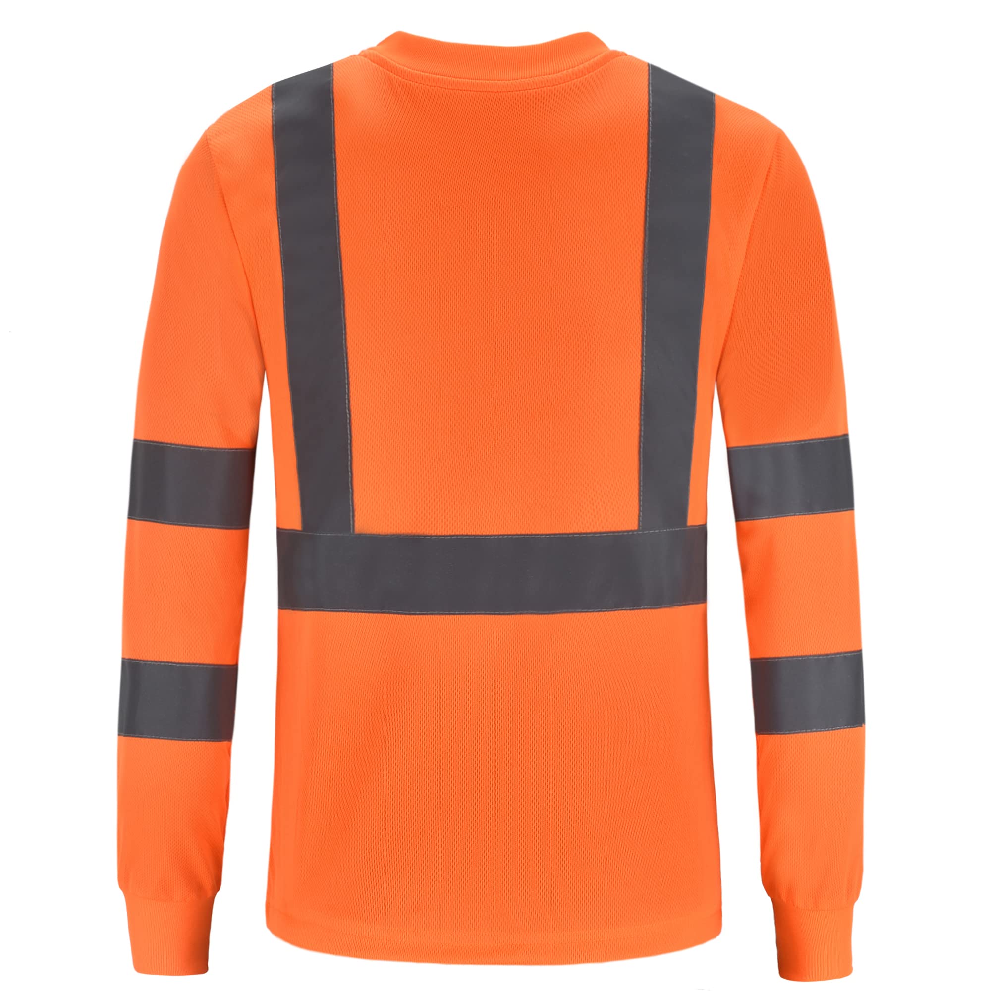 AYKRM Avertissement Chemise Manches Longues Avertissement t - Shirt Avertissement Protection Workwear